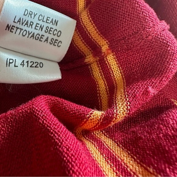 BCBGMAXAZRIA Wrap top Linen Blend Size S - Picture 7 of 7